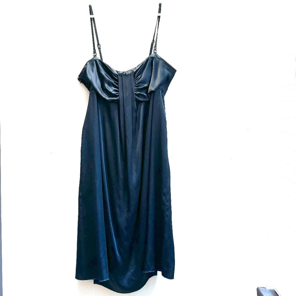 InWear Deep Blue Silk Short Dress W10
